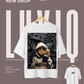 ""Cash Flow Drip" Anime Graphic Drop Shoulder Tee